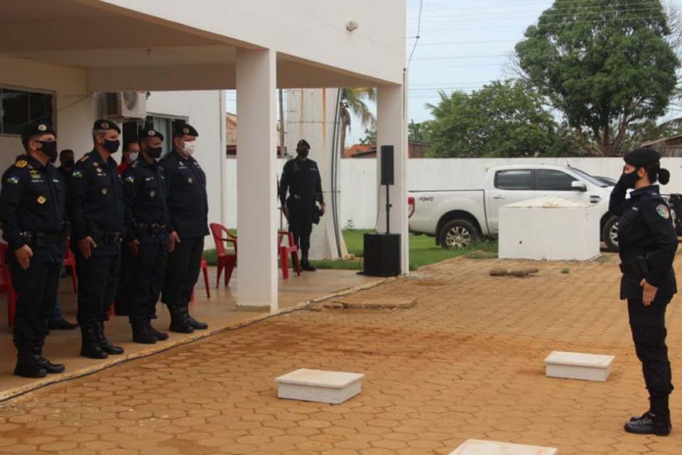 Machadinho Do Oeste Solenidade Marca Passagem De Comando Da 2ª Cia Pm8ºbpm Folha Rondoniense 3108