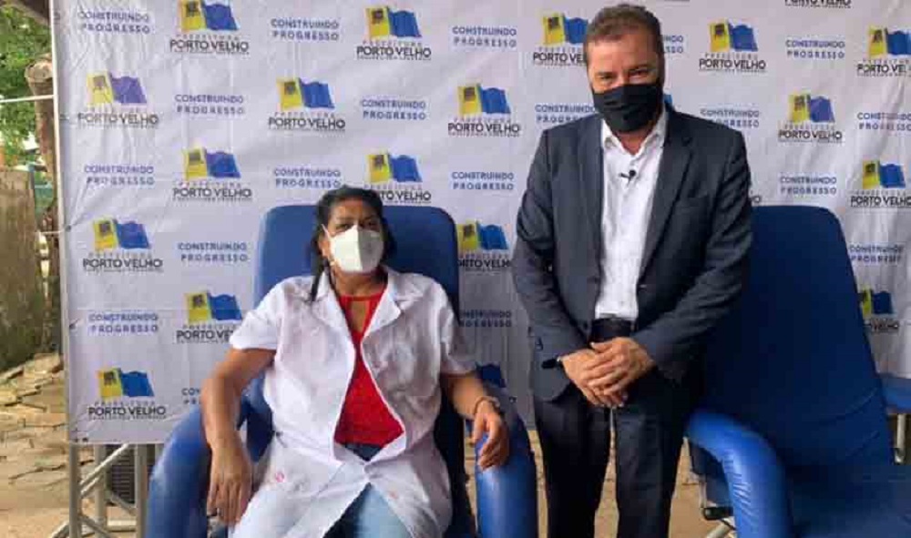 Porto Velho vacinou 7.176 Profissionais de Saúde