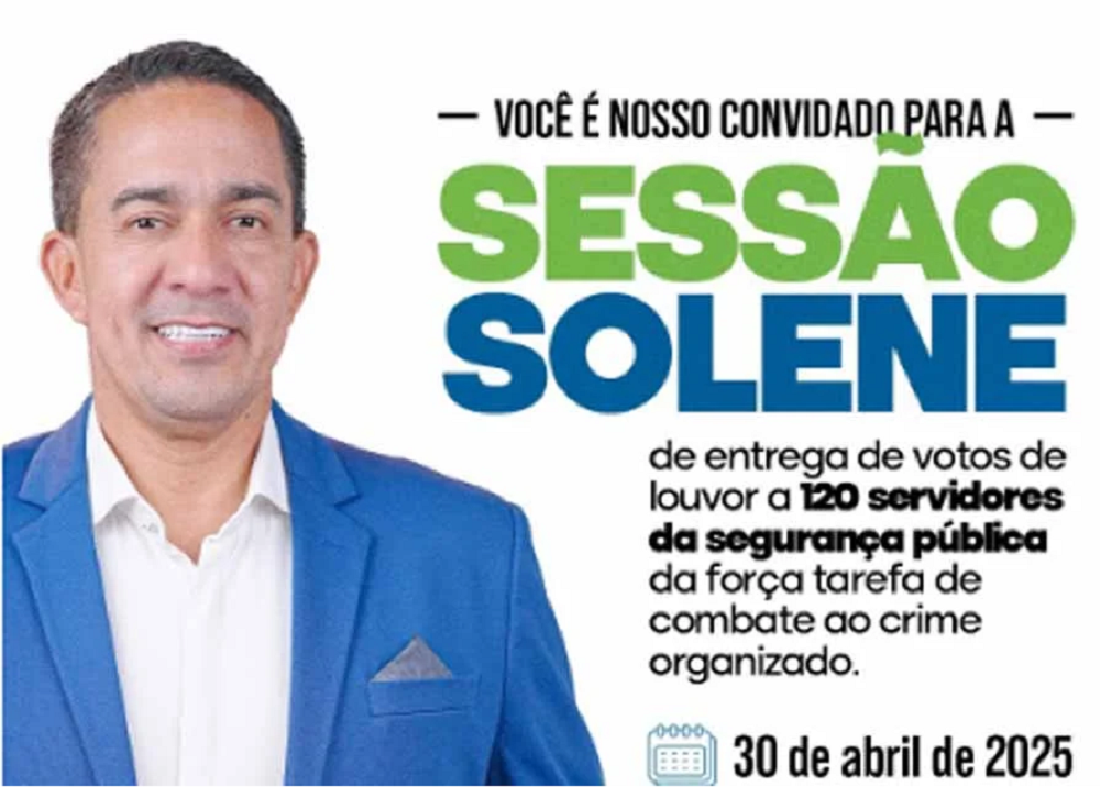 Deputado Eyder Brasil propõe Voto de Louvor a forças de segurança que atuaram contra o crime organizado em Rondônia