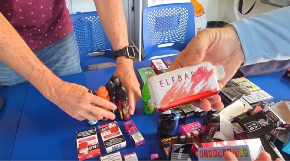 Vigilância Sanitária apreende mais de 200 cigarros eletrônicos em Rolim de Moura