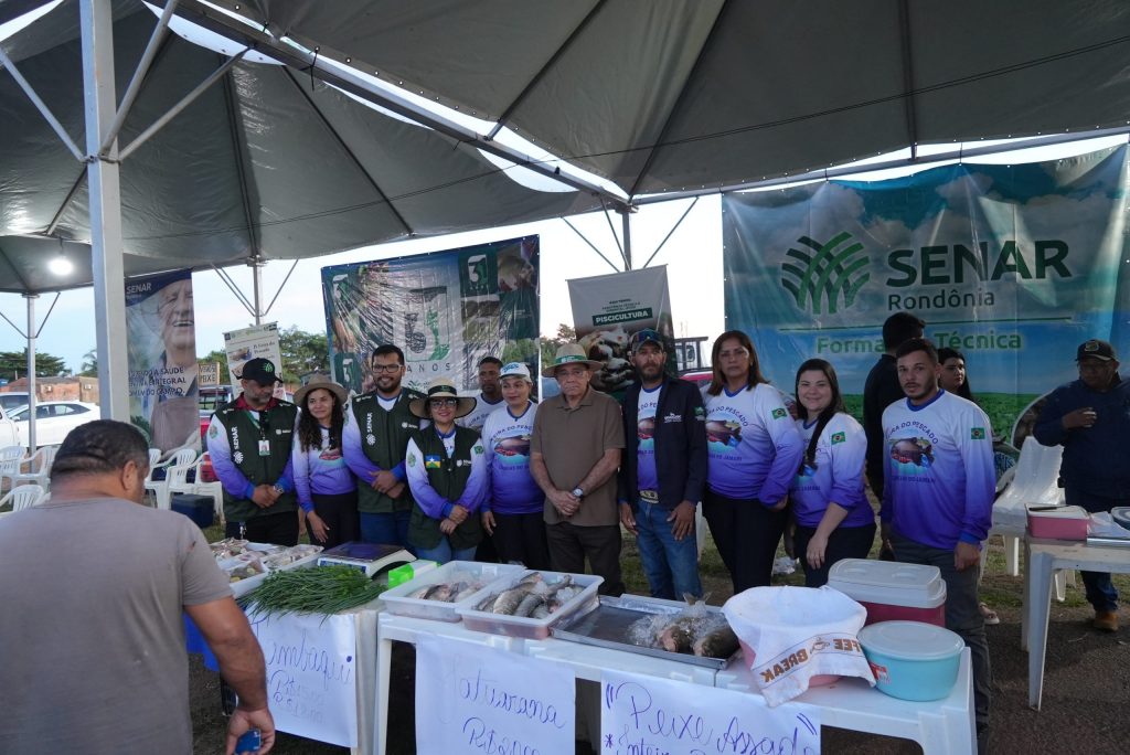 Com apoio do Sistema FAPERON/SENAR/SINDICATOS, Feira do Pescado fortalece renda de produtores em Candeias do Jamari
