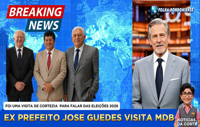 Ex-prefeito José Guedes Visita MDB, a pauta foi Eleições 2026