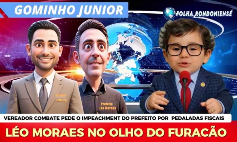 COLUNA GOMINHO JÚNIOR: Vereador Combate pede impeachment do Prefeito de Porto Velho Léo Moraes por pedaladas fiscais