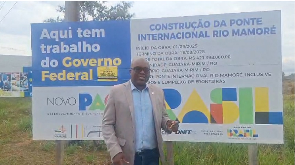 Pré-candidato do PSOL Luiz Carlos Teodoro exalta obra do Governo Federal em Rondônia